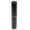 Portable Plastic Red Handle Retractable Powder Brush - Black