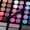P7802 Multifunction Rectangle Box Makeup 78 Colors Eye Shadows Palette with Mirror and 2 Applicators Inside