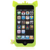 Popular Pig Shape Soft Silicone Case Cover for iPhone 5 - Jade Green