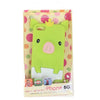 Popular Pig Shape Soft Silicone Case Cover for iPhone 5 - Jade Green