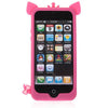 Popular Pig Shape Soft Silicone Case Cover for iPhone 5 - Red