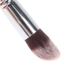Soft Copper Tube Brush Make-up Cosmetic Tools for Women - Black and Silver