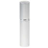 Compact Portable Small Delicate Perfume Spray Bottle - Silver