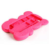 Cute 3D Rilakkuma Silicone Protective Soft Case Cover for iPhone 5 (Rose Madder)