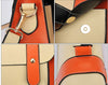 Cute Women's Bag PU Color Block and Covered Small ORANGE
