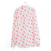 Long Sleeves Penguin Casual Shirt Blouse RED