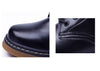 Vintage Style Lace-Up and Round Toe Design Women's Boots BLACK
