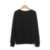 Long Sleeves Round Neck Gorgeous Diamond Pattern Loose-Fitting Casual Women's Sweater