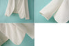 Blazer for Women Open Front WHITE
