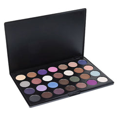 Multifunction Rectangle Box Makeup 28 Colors Eye Shadows Palette for Ladies