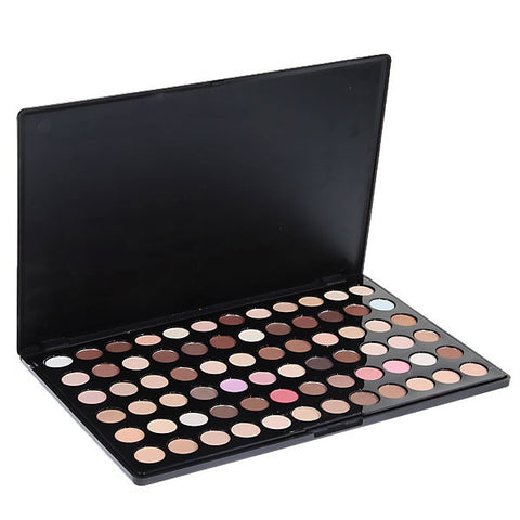 Multifunction Rectangle Box Makeup 72 Colors Eye Shadows Palette for Ladies