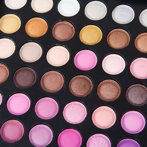 Multifunction Rectangle Box Makeup 168 Colors Eye Shadows Palette for Ladies