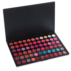 Professional Moist Lip Balm Set Essential Cosmetics with Rectangle Box for Women (66 Colors)