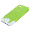 Fashion 3D Melt ice Cream Design Detachable Hard Plastic Protective Case for iPhone 5 (Green)