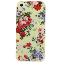 Popular Flowers Designer Plastic Hard Case Cover for iPhone 5