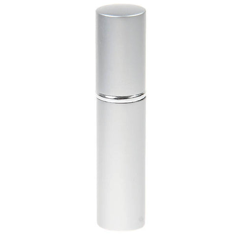 Compact Portable Small Delicate Perfume Spray Bottle - Silver