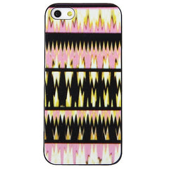 Fashion Unique Plastic Case Protective Cover with Relievo Phanton Pattern for iPhone 5 (Pink)