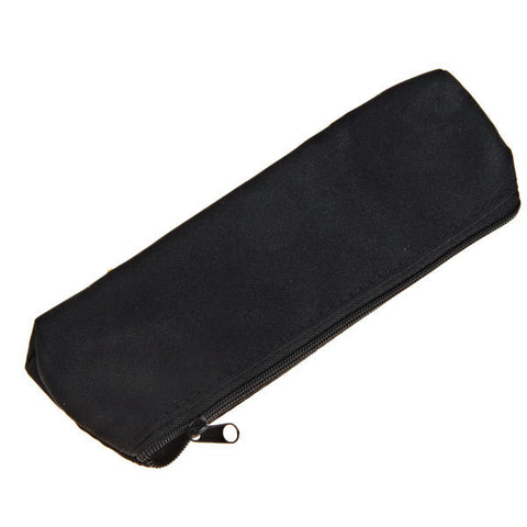 [SharingDiscount] 12PCS Brushes Professional Cosmetic Tool with Zippered Plum Leather Pencil Bag