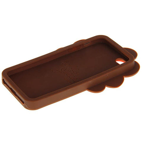 Cute Hello Geeks Series 3D Lazy Lion Rao Design Silicone Flexible Back Case Cover for iPhone 5