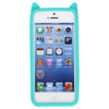 Cute Hello Geeks Series 3D Sleepy Owl Bella Design Silicone Flexible Back Case Cover for iPhone 5