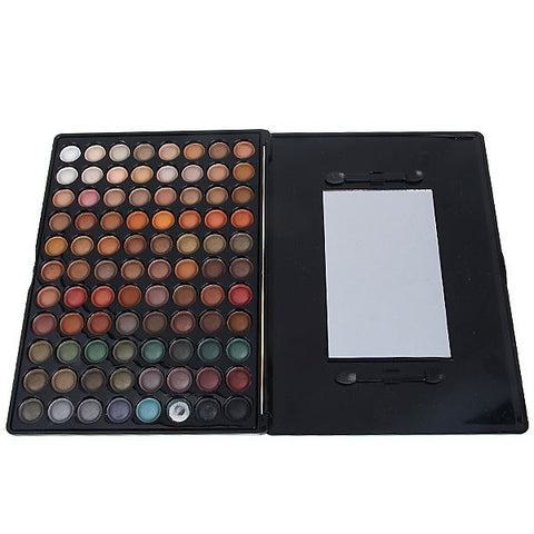 88P07 Multifunction Rectangle Box Makeup 88 Colors Eye Shadows Palette with Mirror and Two Applicators Inside