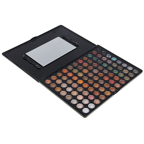 88P07 Multifunction Rectangle Box Makeup 88 Colors Eye Shadows Palette with Mirror and Two Applicators Inside