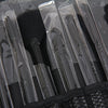 High Quality 12PCS Brushes Professional Cosmetic Tool with Black Leather Bag