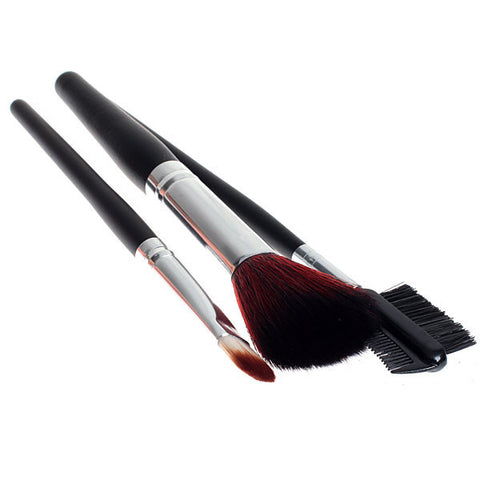 Elegant 7PCS Professional Cosmetic Tool Brushes with Fashionable Bag