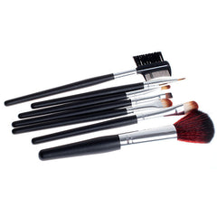 Elegant 7PCS Professional Cosmetic Tool Brushes with Fashionable Bag