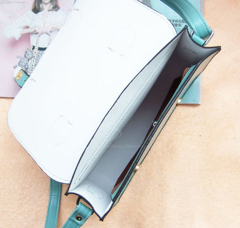 Everyday PU Leather Messenger Women's Bag GREEN