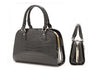 Casual PU Leather Vintage High Quality Sequins Design Women's Tote BLACK