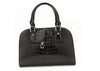 Casual PU Leather Vintage High Quality Sequins Design Women's Tote BLACK