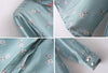 Dogs Shirt Blouse Casual Puppy Print Long Sleeves Chiffon Women's Spring Shirt