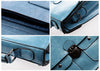 School University College Bag Tote and Rivets Design Shoulder Bag For Women WHITE