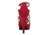 Party Stiletto Heel and Solid Color Design Women's Heel RED