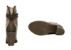 Stylish Comfortable Chunky Heel and Suede Design Women's Short Boots GRAY