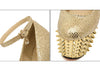 Party and Wedding Sexy Gold High Heels and Rivets Design Women's Pumps GOLD