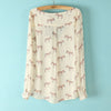 Women's Blouse Shirt Long Sleeves Chiffon Zebra Print