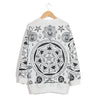 Illuminati Geometric Pattern Hoodies Sweater Pullover