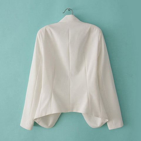 Blazer for Women Open Front WHITE