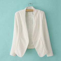 Blazer for Women Open Front WHITE