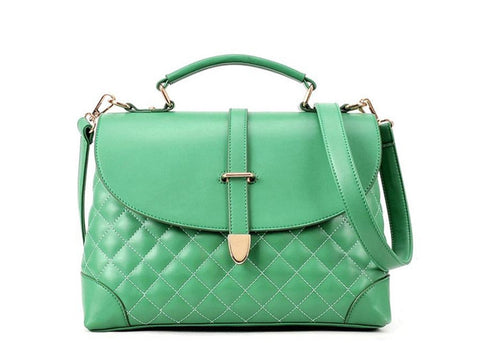 Vintage Style Women's Tote Bag GREEN