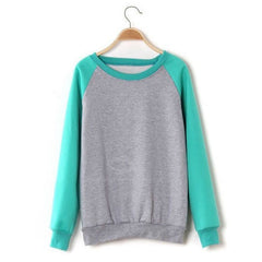 American Style Hoodies Sweater Cotton GREEN Sleeves