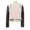 Women's Jacket Zipper Modern Style Faux Leather