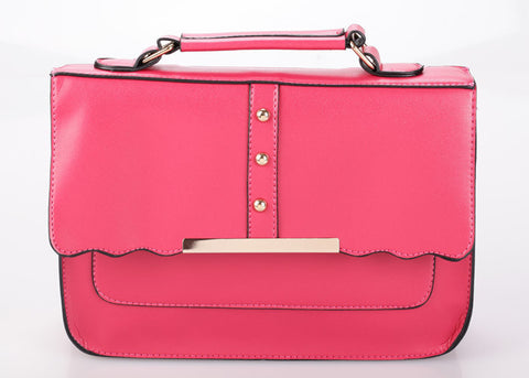 Women's Tote Bag Vintage Style Covered Closure ROSE